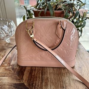 Louis Vuitton Pink Vernis Alma Crossbody